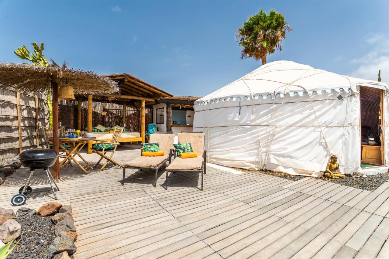 Finca De Arrieta Village - Yurts And Stone Cottages - Shared Pool - Walking Distance To Arrieta Beach - Eco Friendly Tabayesco Luaran gambar