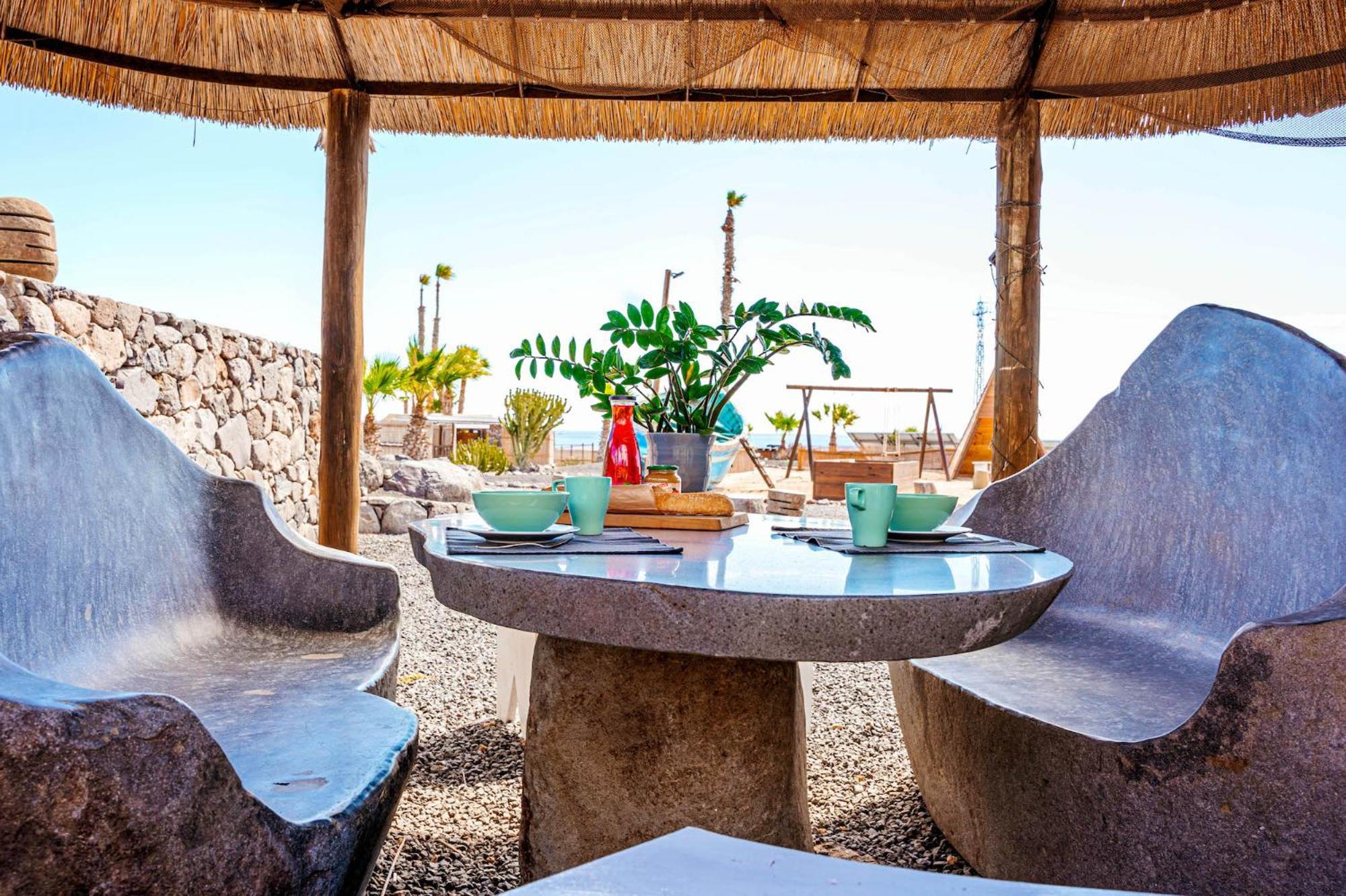 Finca De Arrieta Village - Yurts And Stone Cottages - Shared Pool - Walking Distance To Arrieta Beach - Eco Friendly Tabayesco Luaran gambar