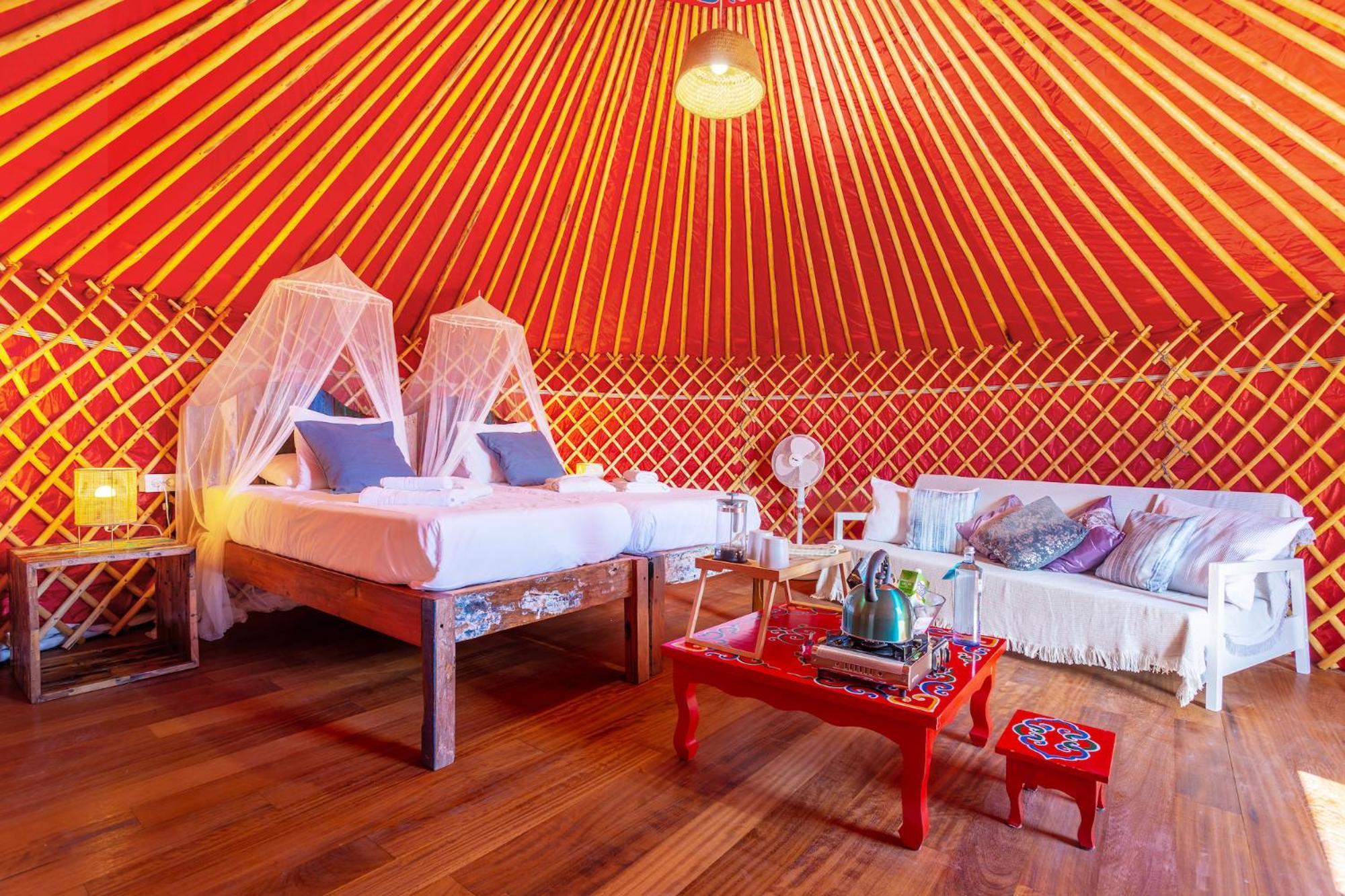 Finca De Arrieta Village - Yurts And Stone Cottages - Shared Pool - Walking Distance To Arrieta Beach - Eco Friendly Tabayesco Luaran gambar