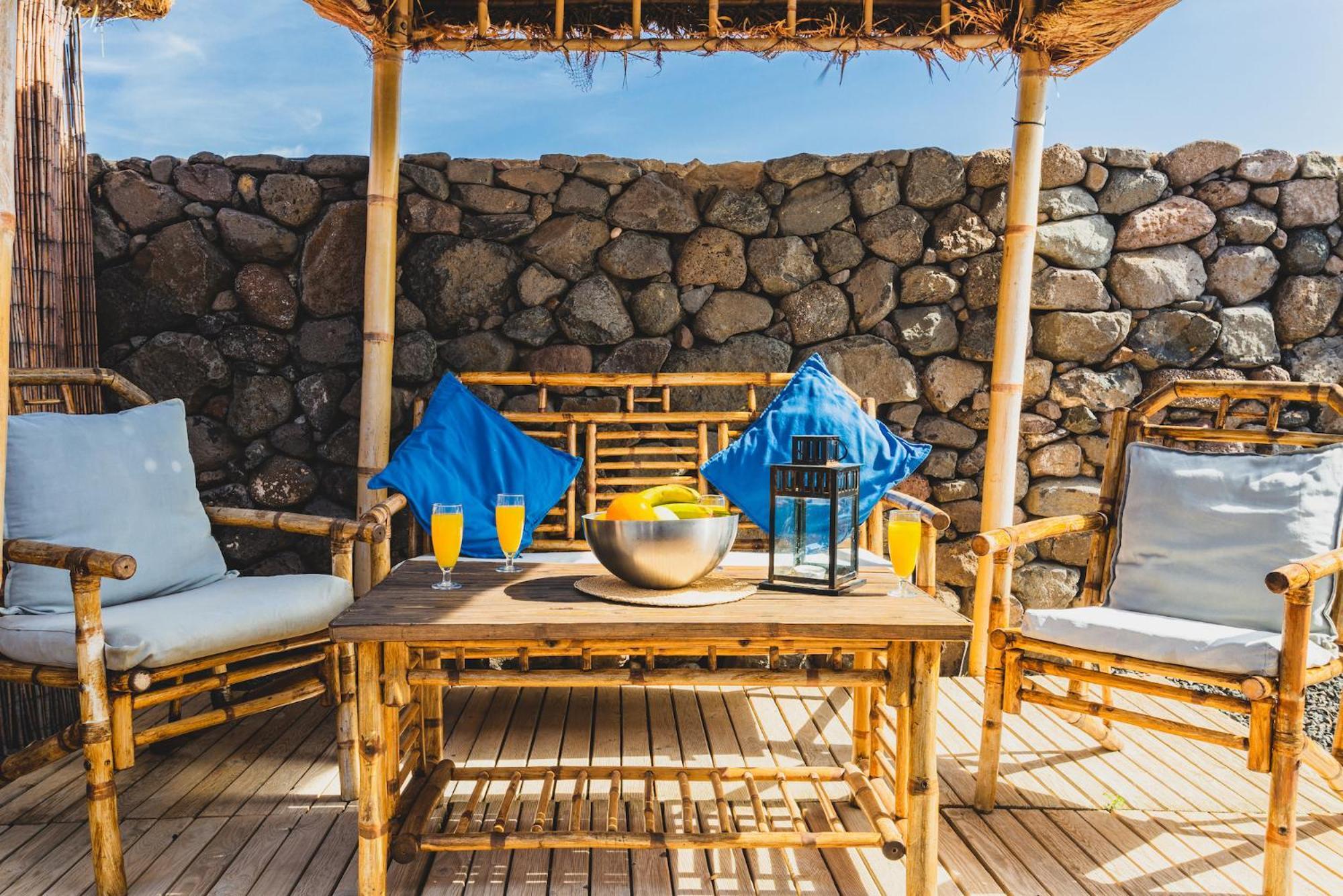 Finca De Arrieta Village - Yurts And Stone Cottages - Shared Pool - Walking Distance To Arrieta Beach - Eco Friendly Tabayesco Luaran gambar