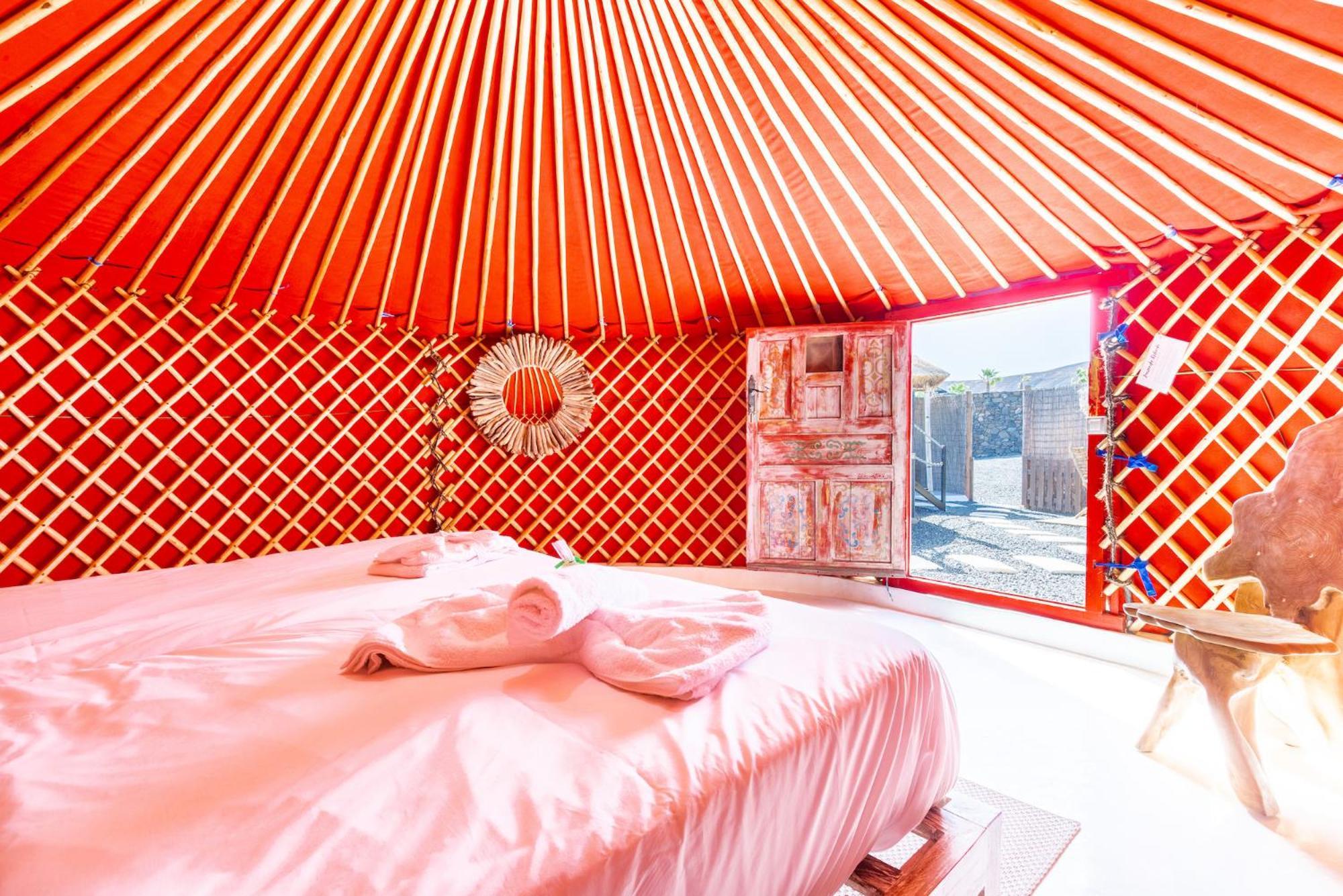 Finca De Arrieta Village - Yurts And Stone Cottages - Shared Pool - Walking Distance To Arrieta Beach - Eco Friendly Tabayesco Luaran gambar